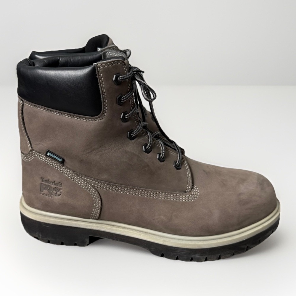 Timberland PRO 24/7 Waterproof Steel Toe Work Boots Men's US 13W Gray EH SR